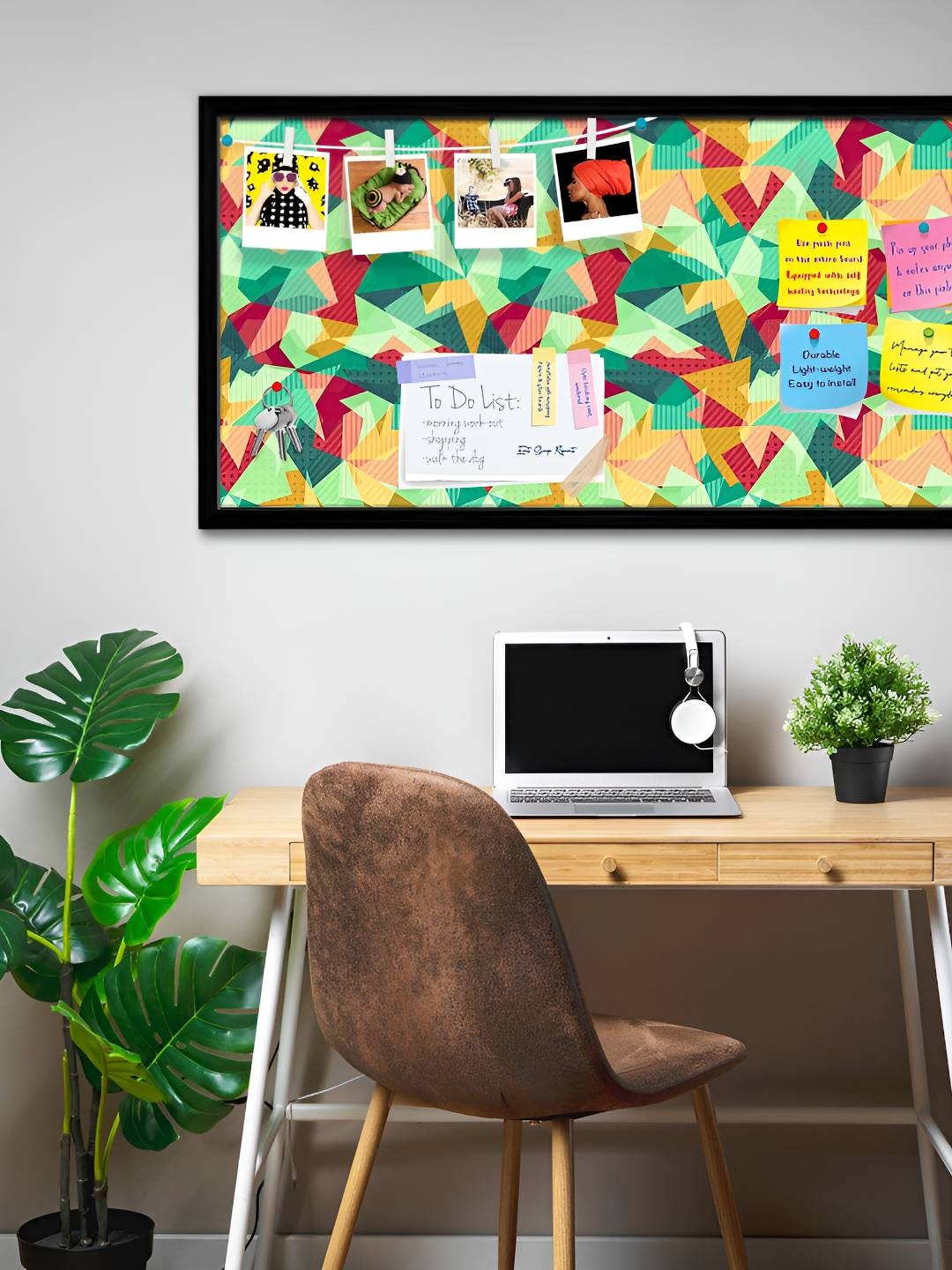 

ArtzFolio Wooden Notice Pin Board, Multi