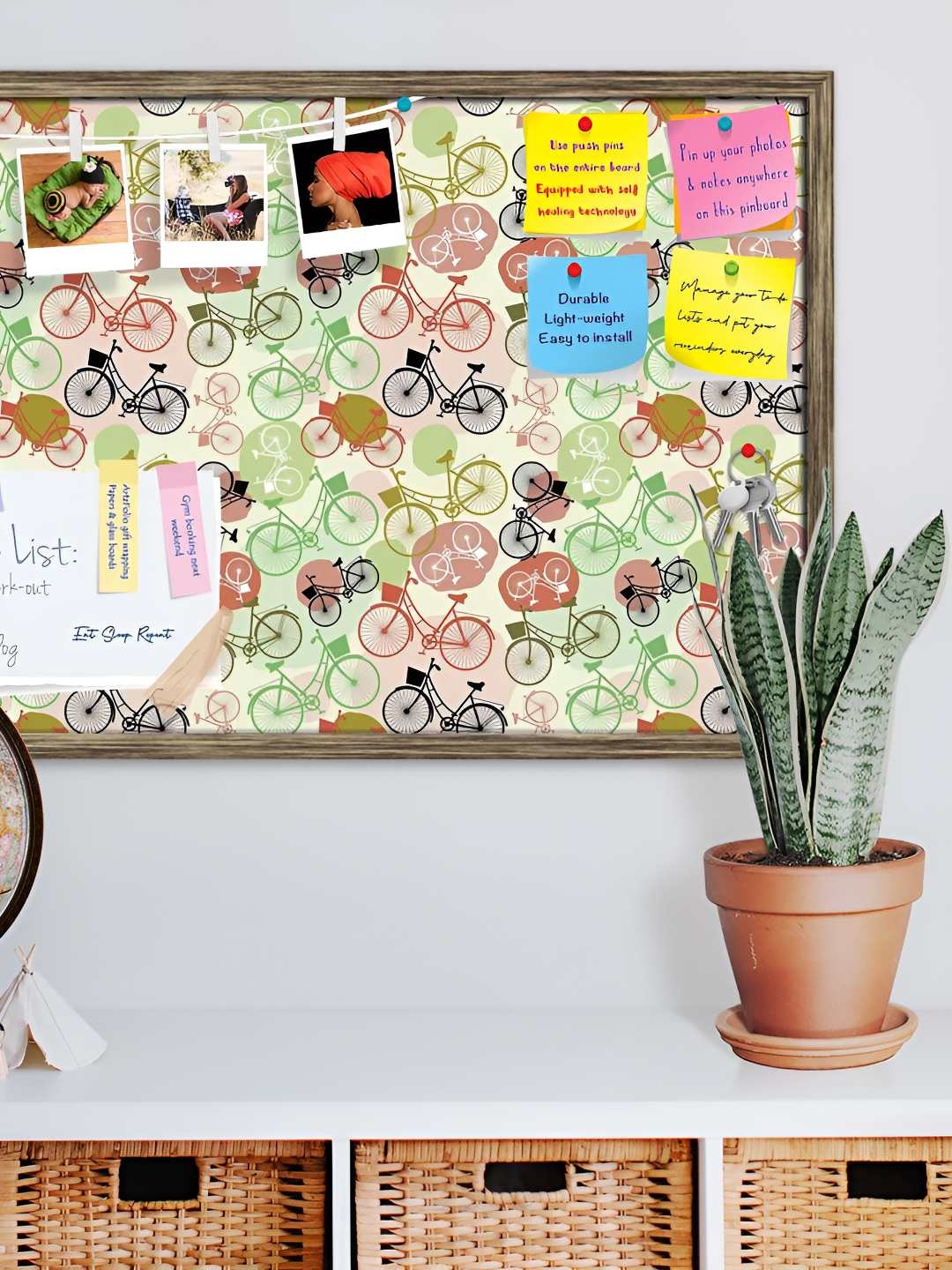 

ArtzFolio Wooden Notice Board, Multi