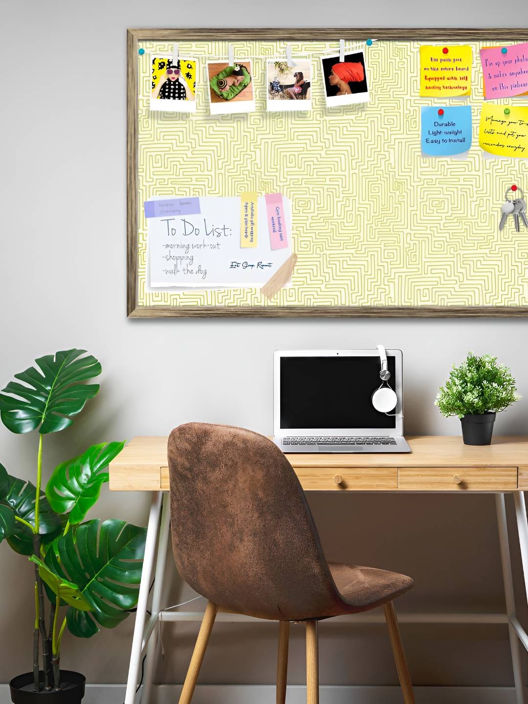 

ArtzFolio Wooden Notice Board, Multi
