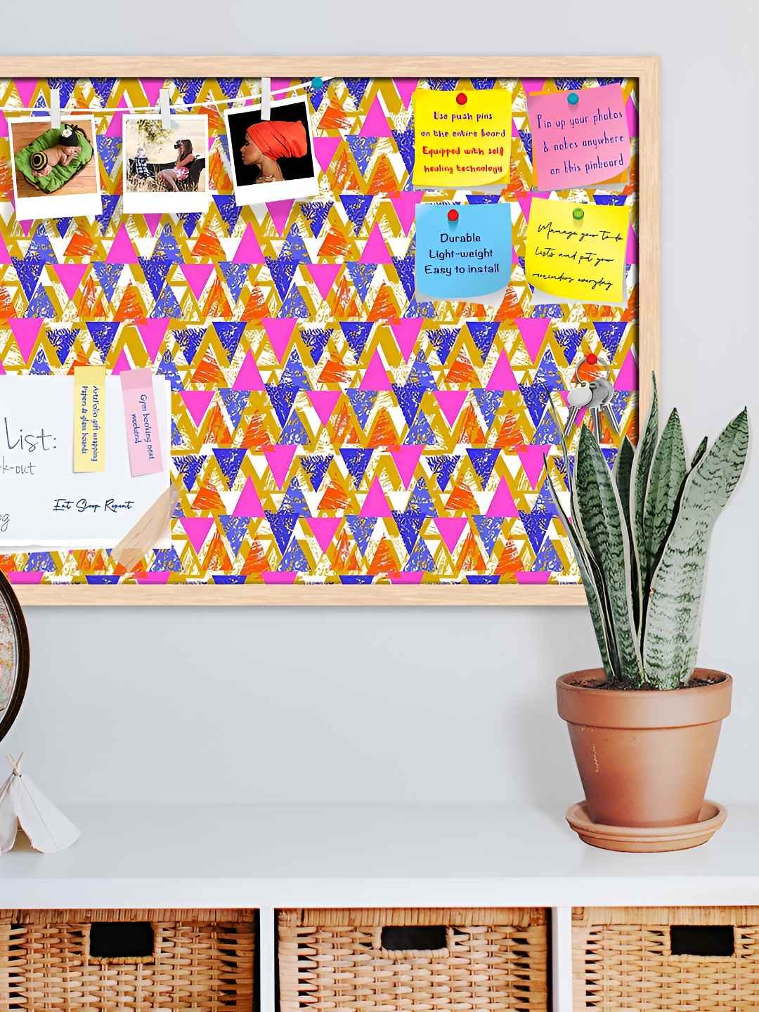 

ArtzFolio Wooden Notice Board, Multi