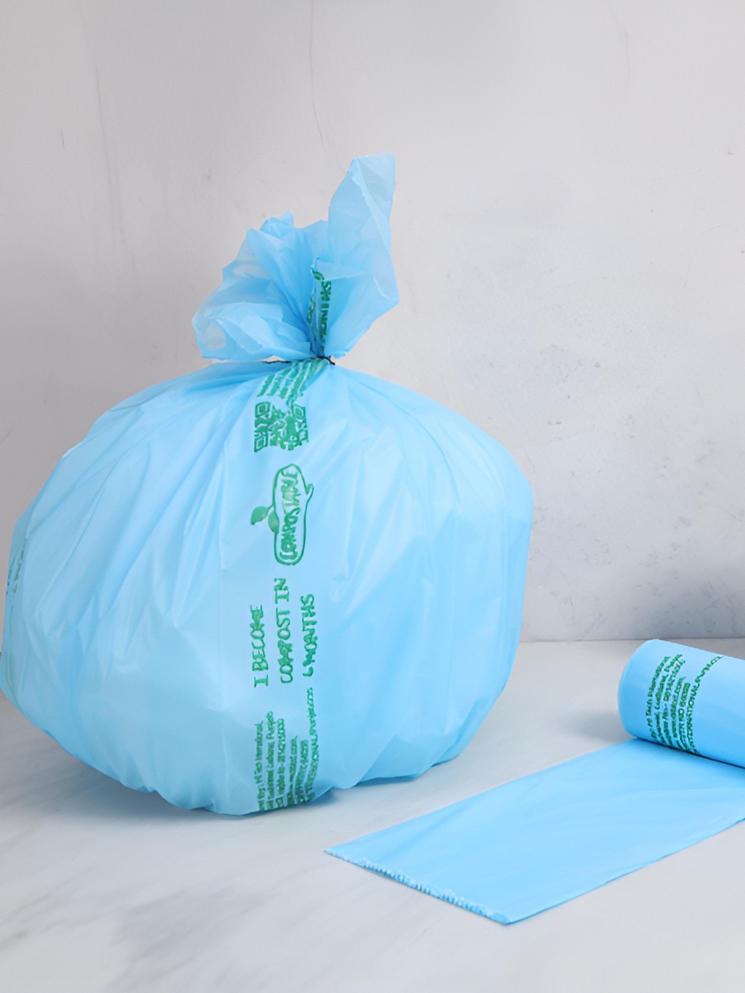 

NATURALLY YOURS Blue 6 Pieces Garbage Bags