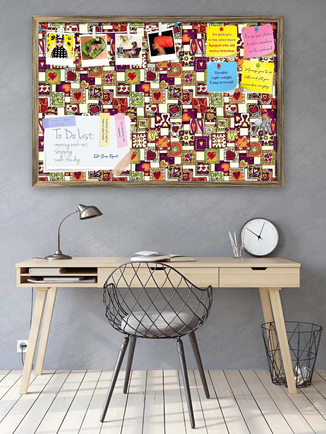 

ArtzFolio Wooden Notice Board, Multi