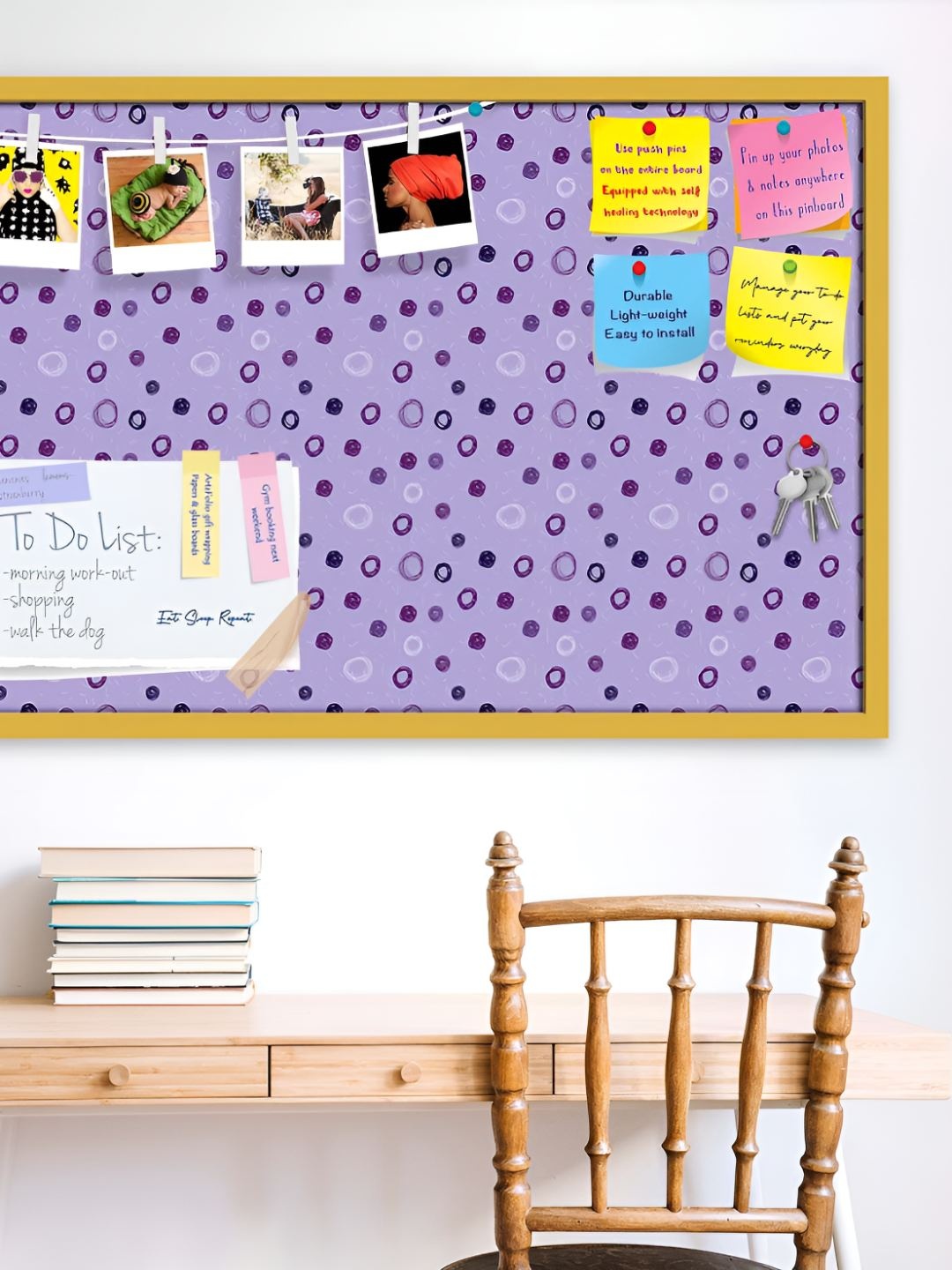 

ArtzFolio Wooden Notice Board, Multi