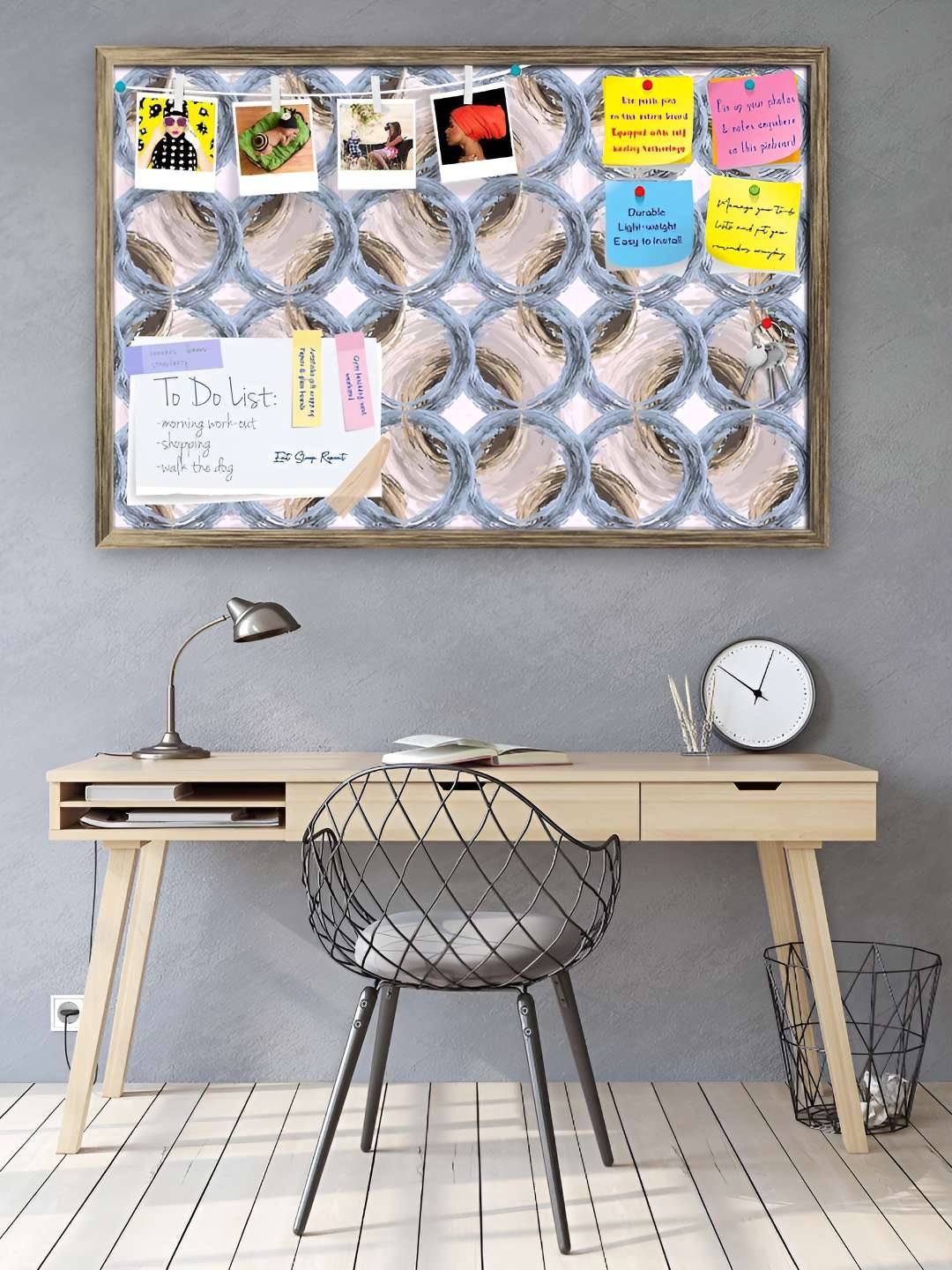 

ArtzFolio Wooden Notice Board, Multi