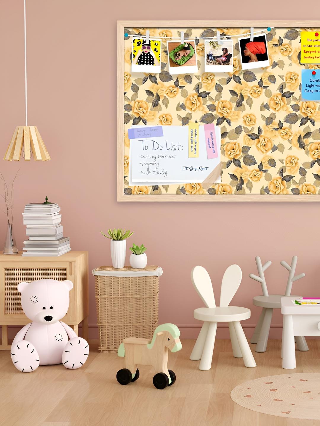 

ArtzFolio Wooden Notice Pin Board, Multi