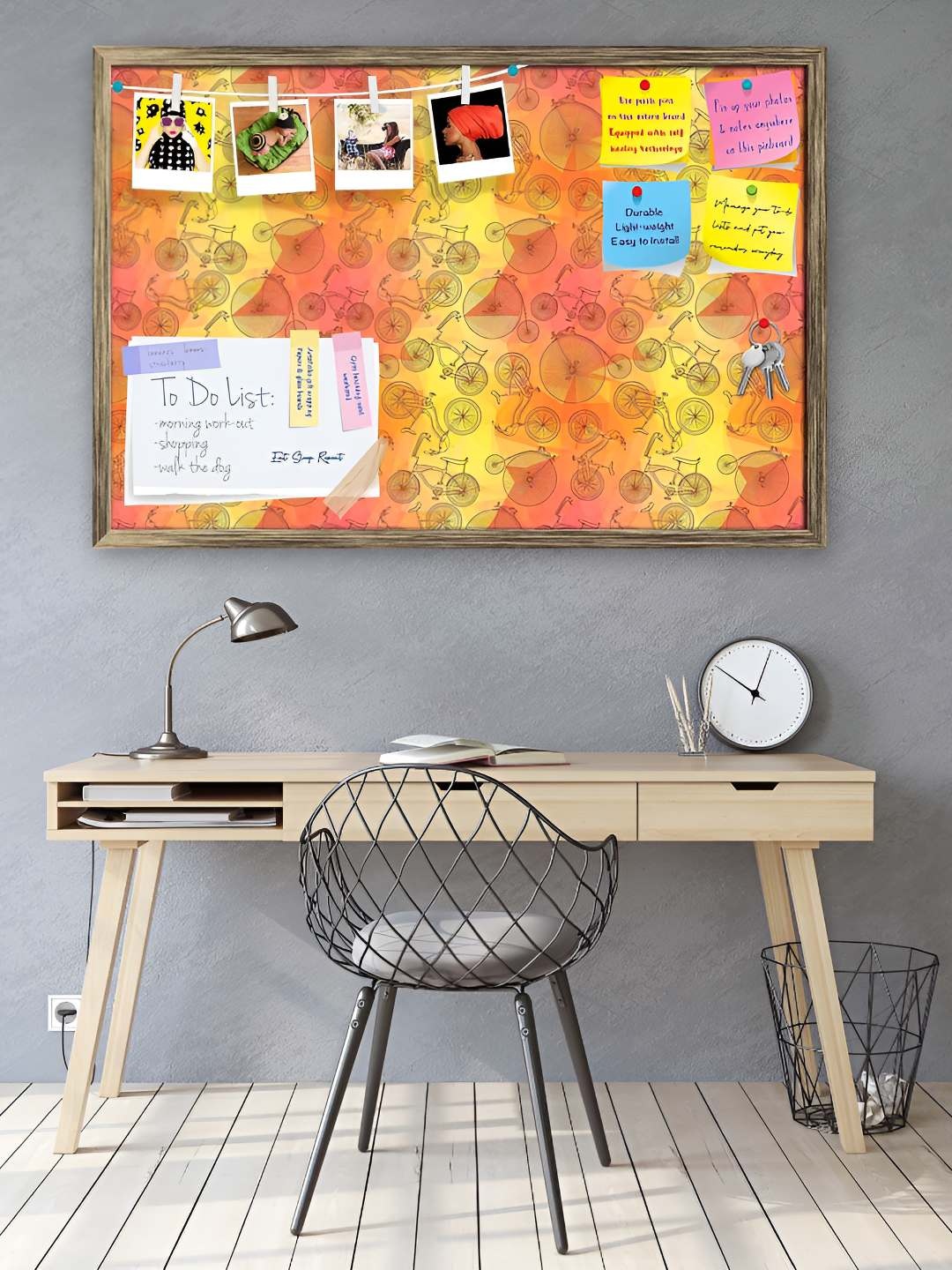 

ArtzFolio Wooden Notice Board, Multi