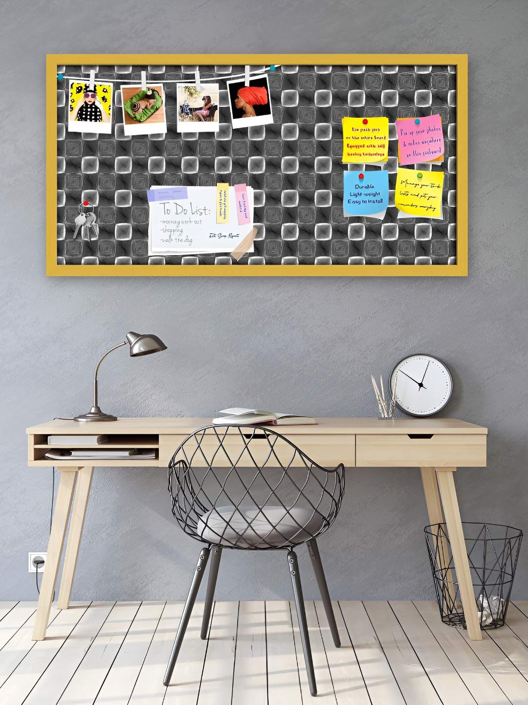 

ArtzFolio Wooden Notice Board, Multi