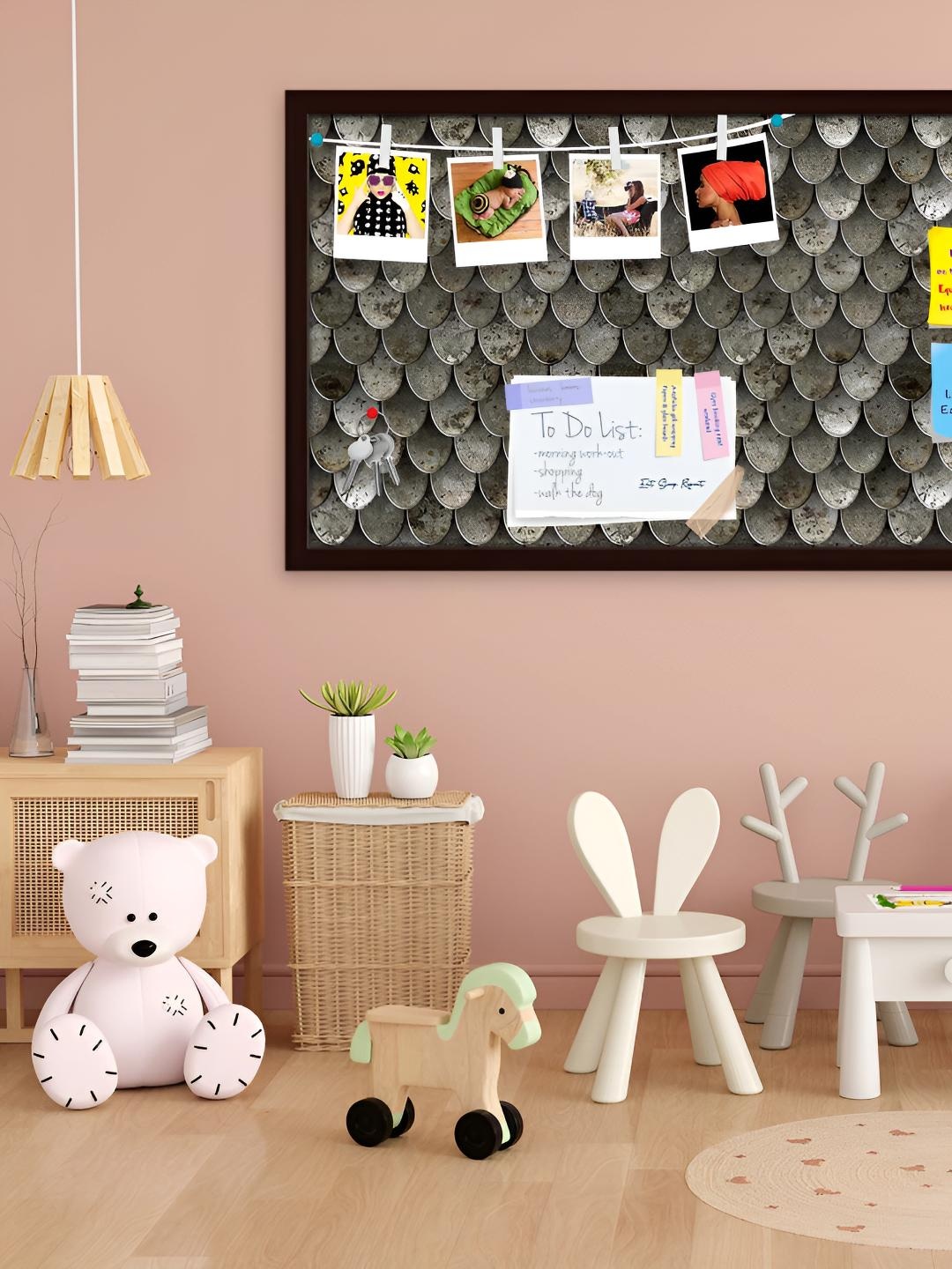 

ArtzFolio Wooden Notice Pin Board, Multi