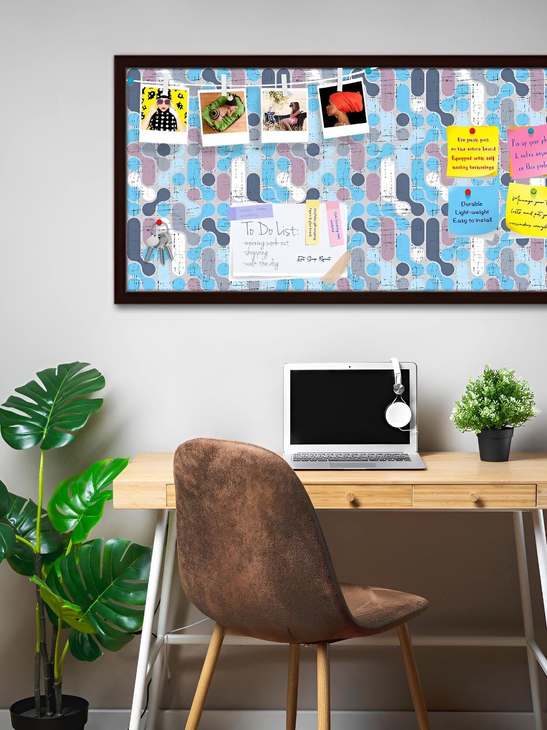 

ArtzFolio Wooden Notice Pin Board, Multi
