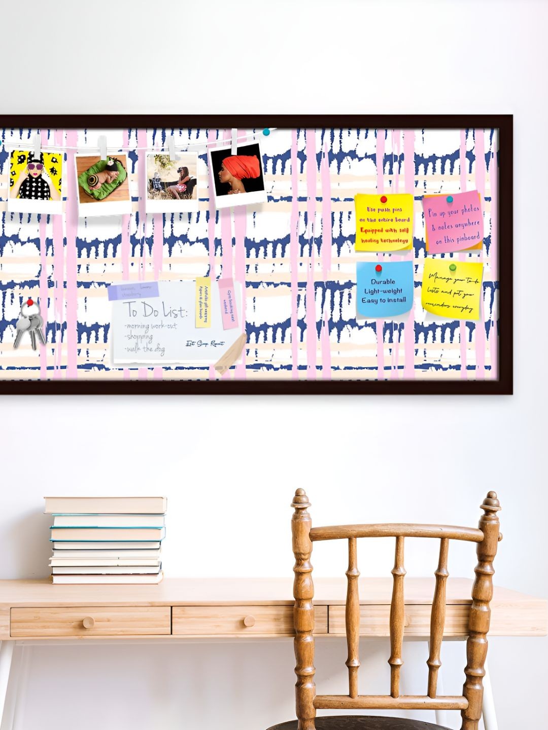 

ArtzFolio Wooden Notice Pin Board, Multi
