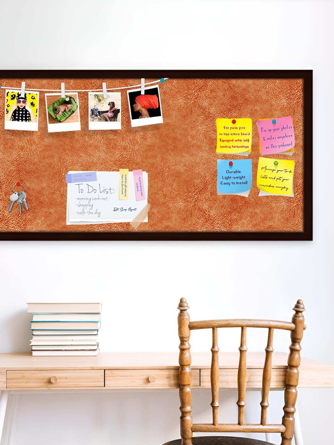 

ArtzFolio Wooden Notice Pin Board, Multi