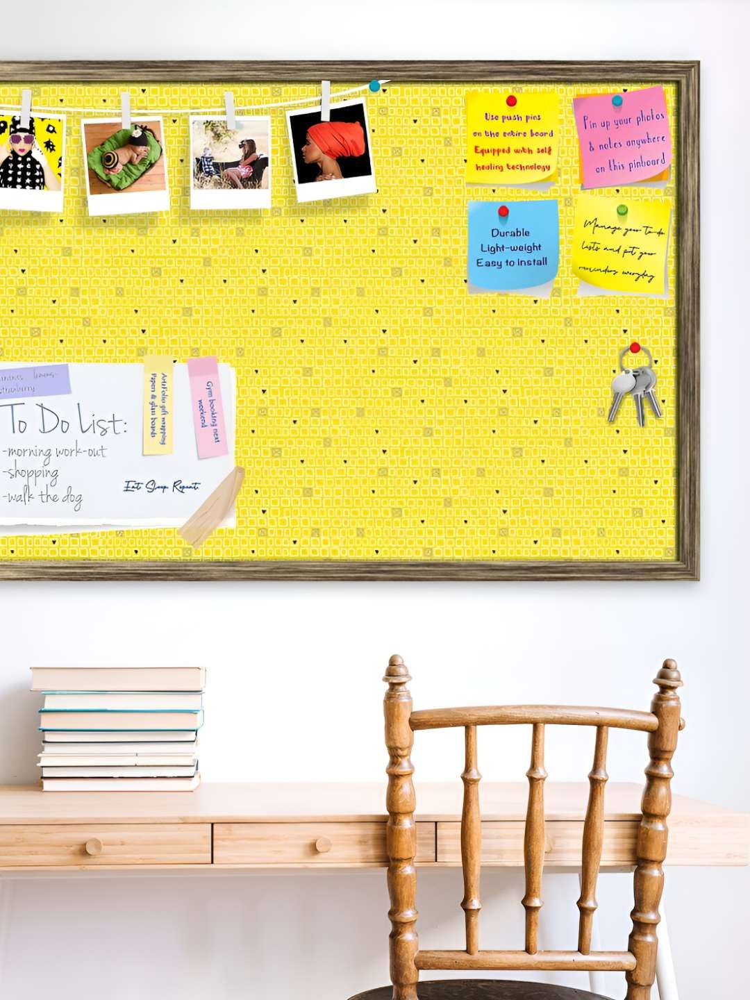 

ArtzFolio Wooden Notice Board, Multi