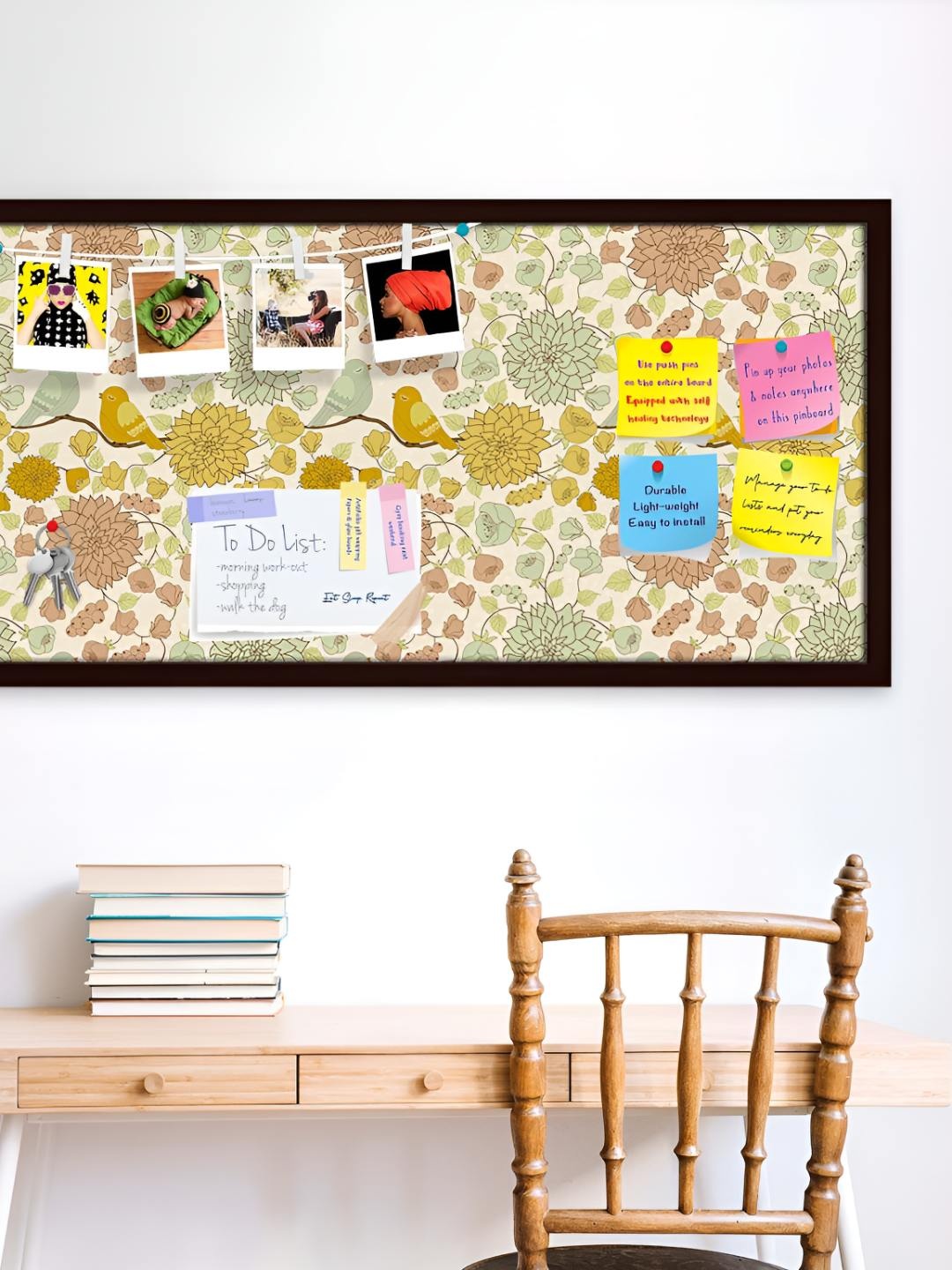 

ArtzFolio Wooden Notice Pin Board, Multi