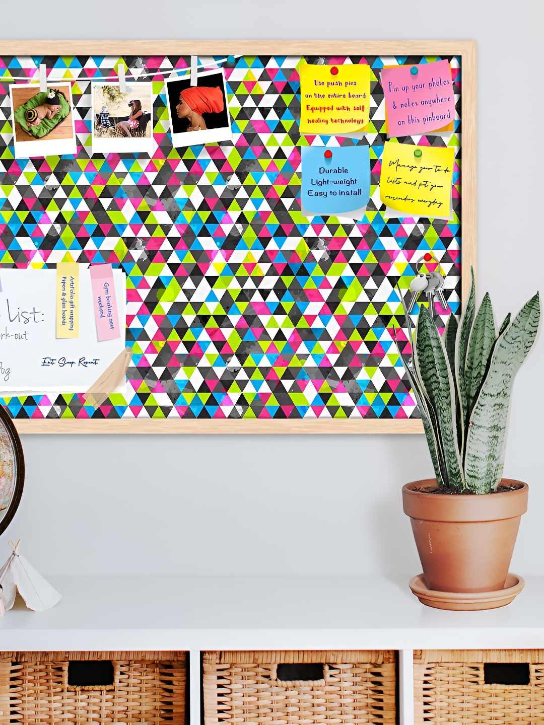 

ArtzFolio Wooden Notice Board, Multi