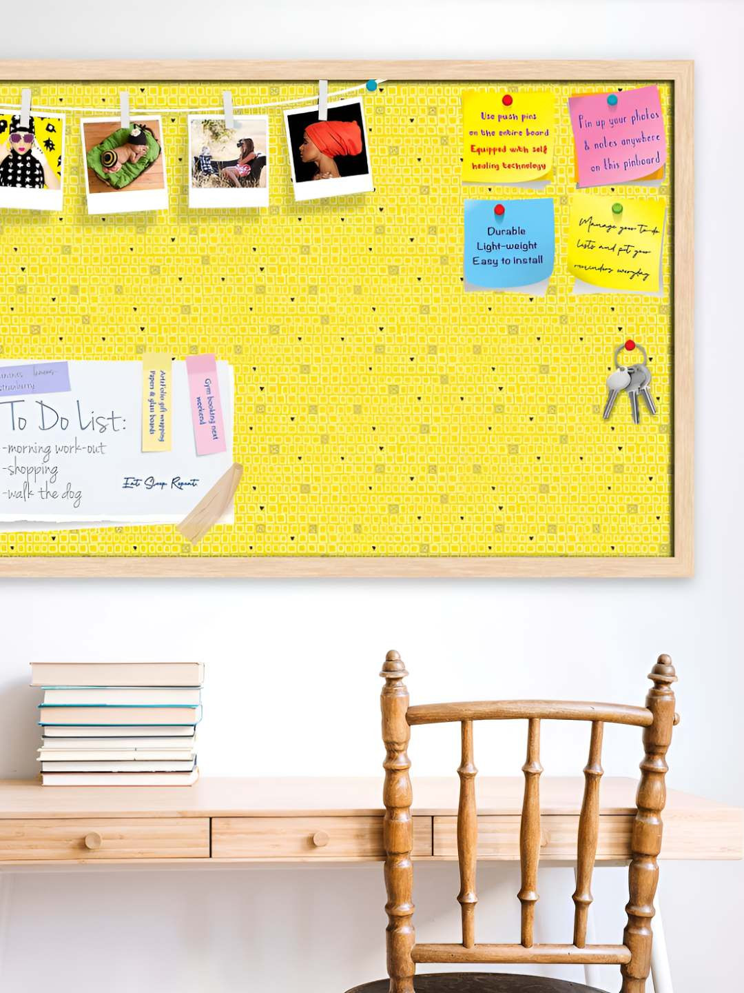 

ArtzFolio Wooden Notice Board, Multi