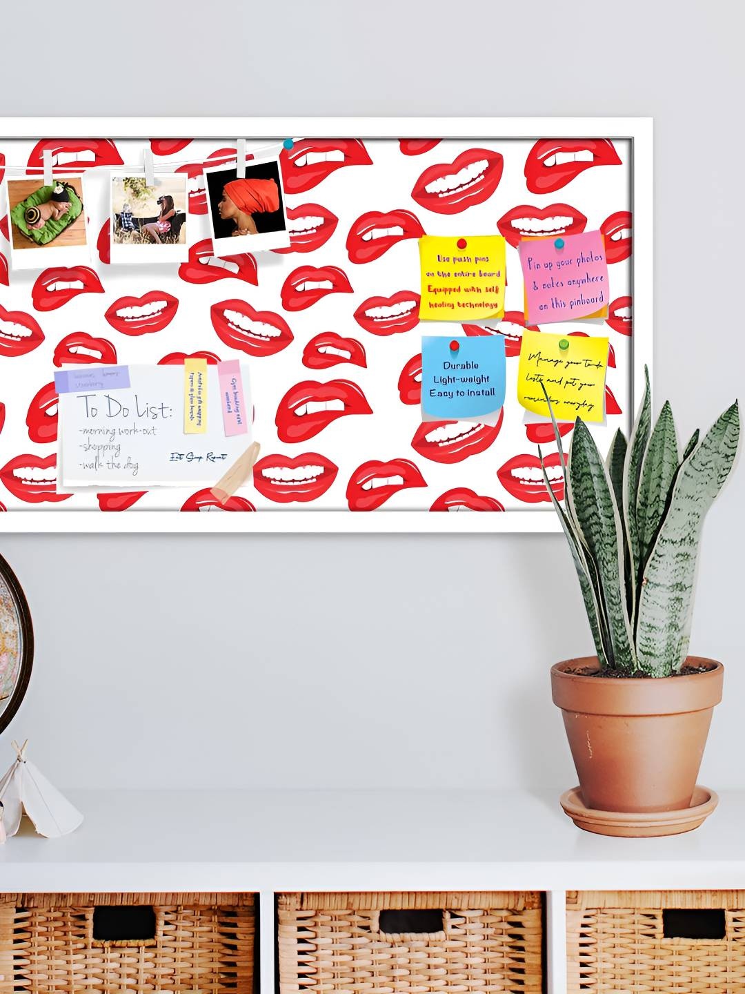 

ArtzFolio Wooden Notice Pin Board, Multi