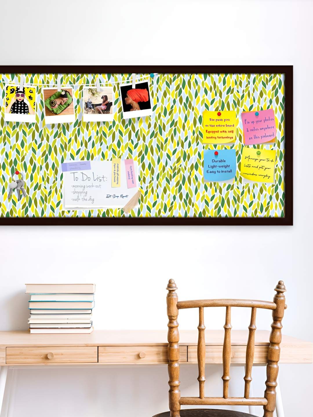 

ArtzFolio Wooden Notice Pin Board, Multi
