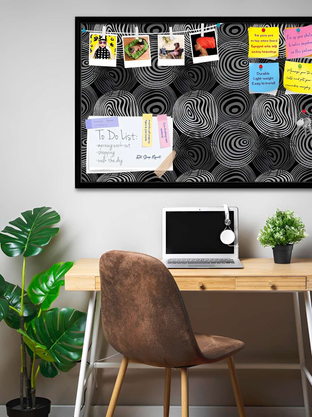 

ArtzFolio Wooden Notice Pin Board, Multi