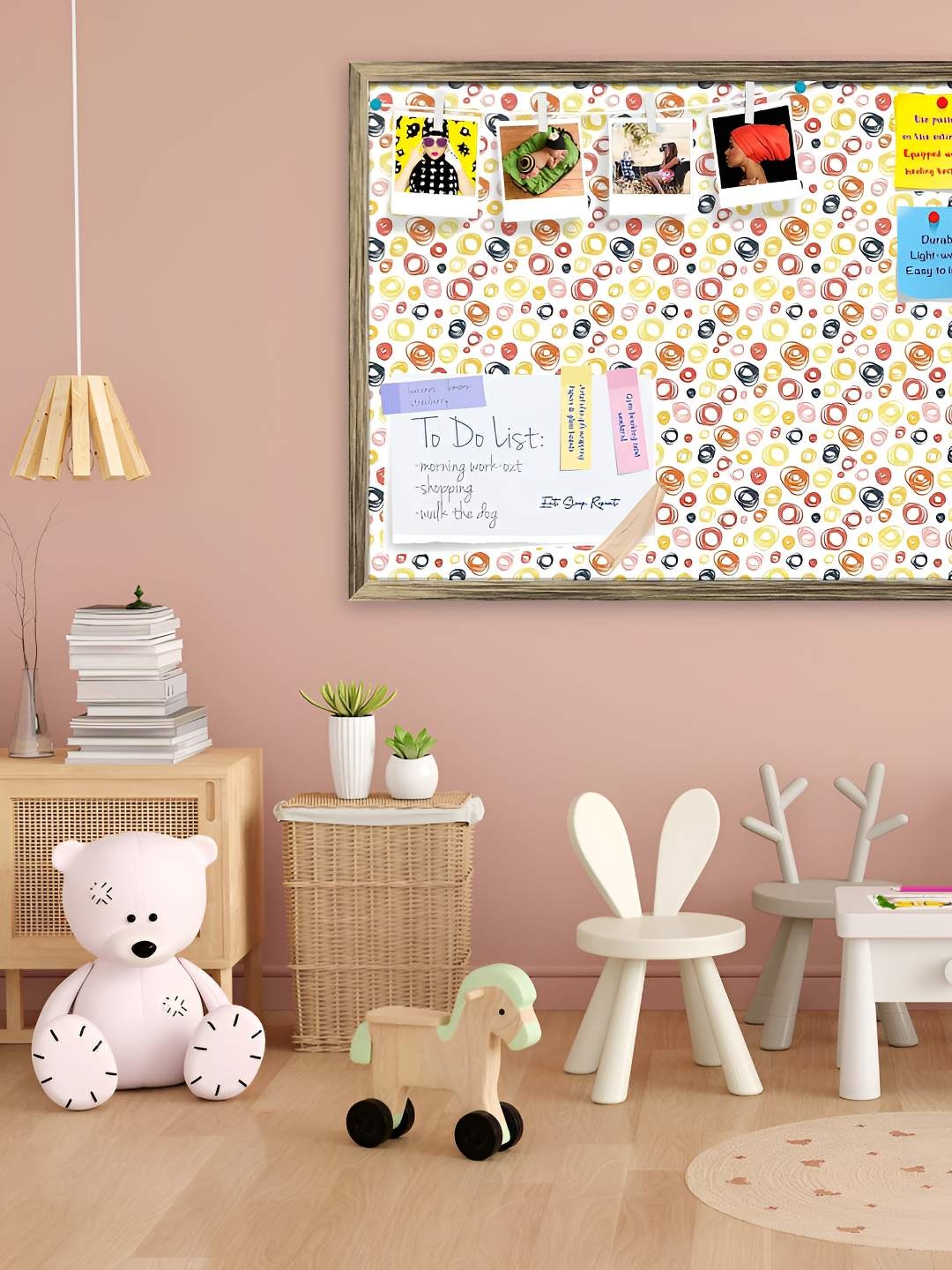 

ArtzFolio Wooden Notice Board, Multi