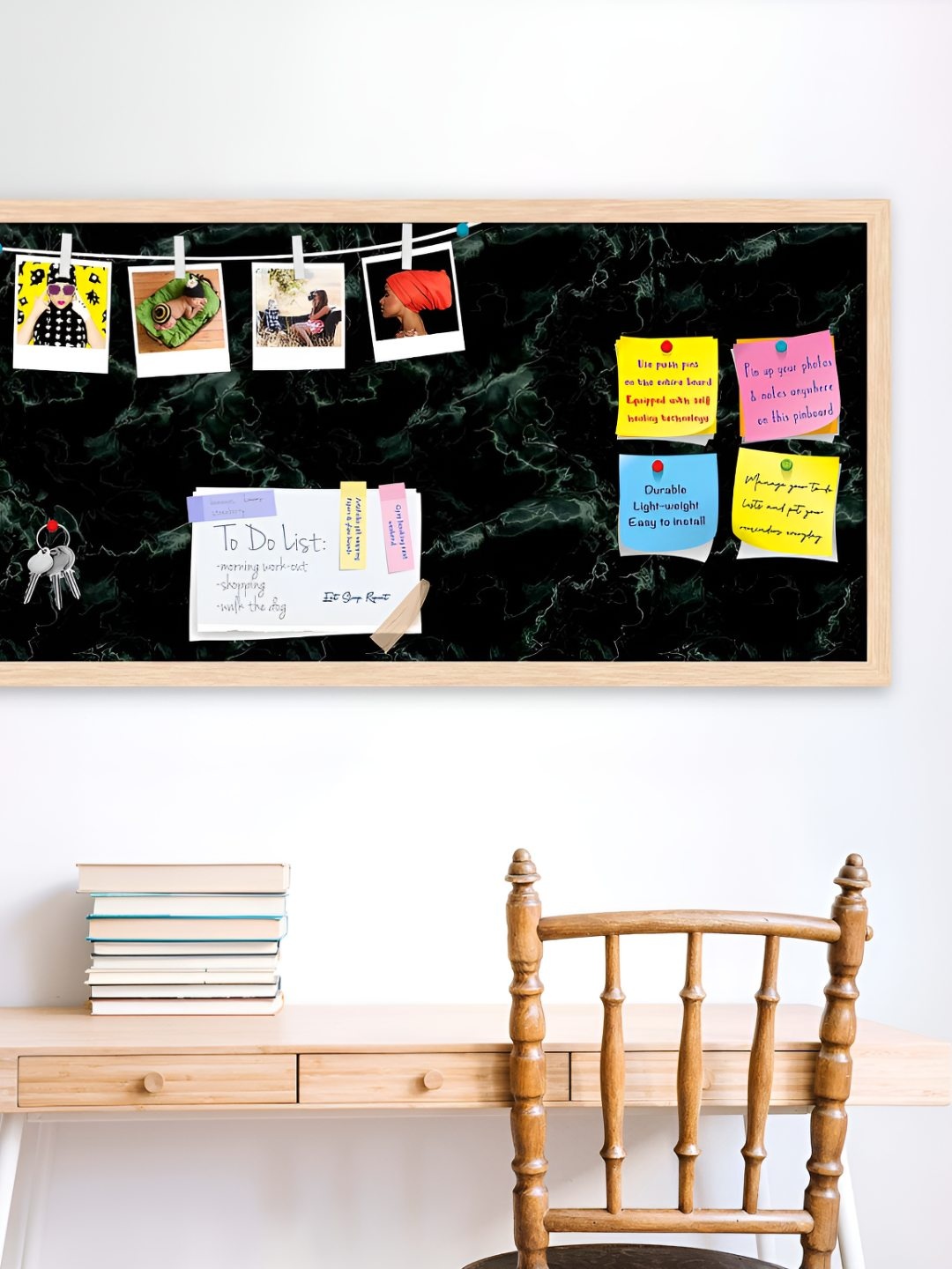 

ArtzFolio Wooden Notice Pin Board, Multi