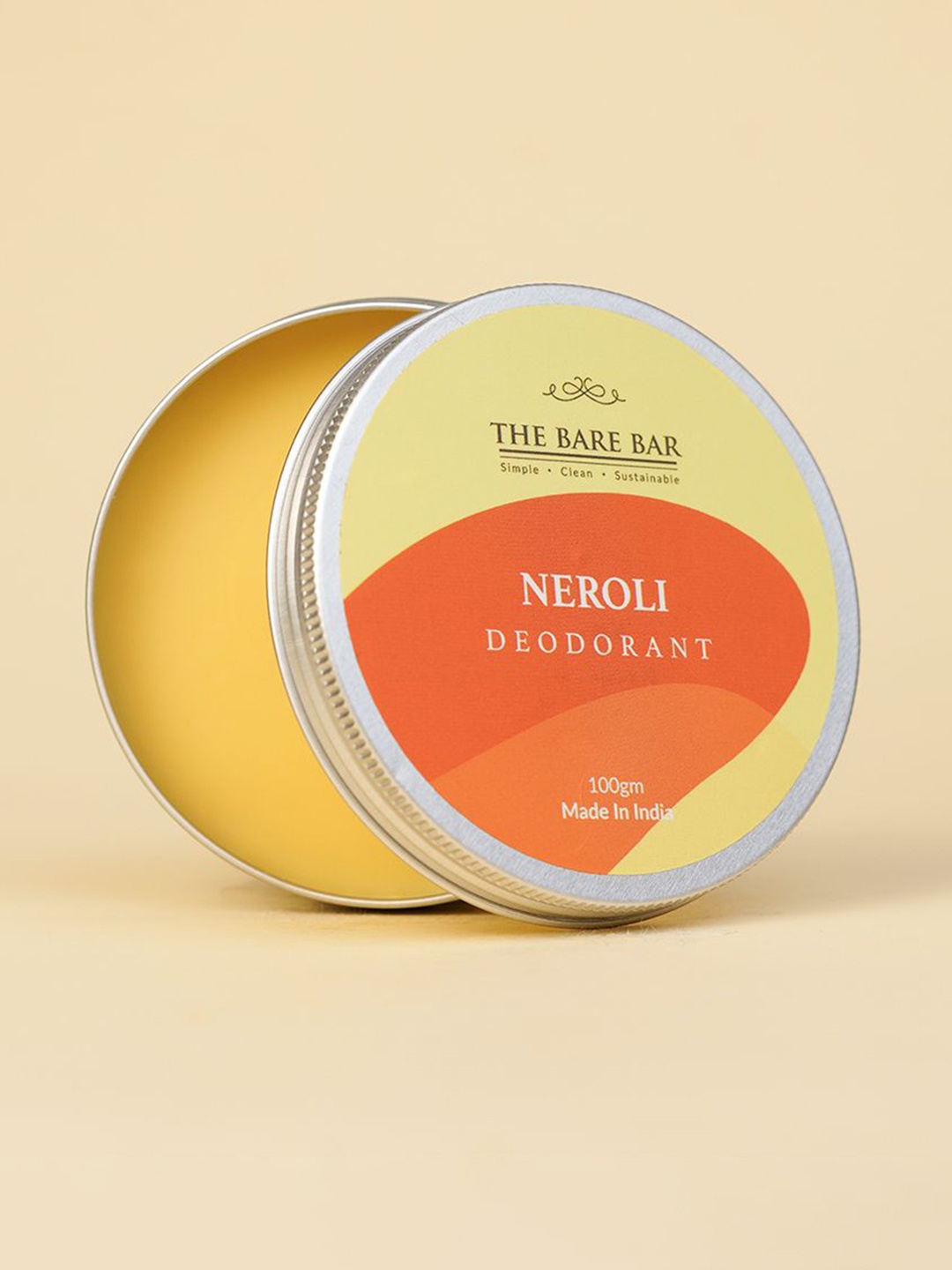 

The Bare Bar Neroli Deodorant - 100 g, Cream