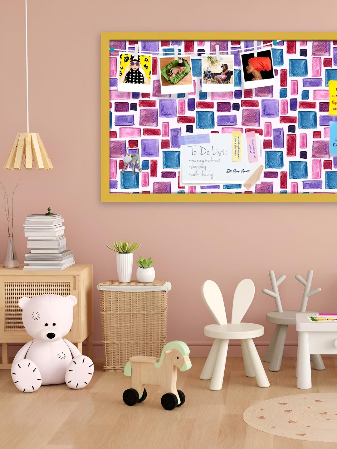 

ArtzFolio Wooden Notice Pin Board, Multi