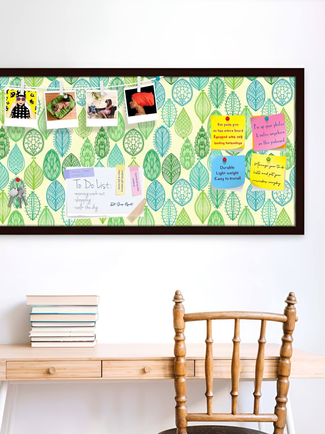 

ArtzFolio Wooden Notice Pin Board, Multi