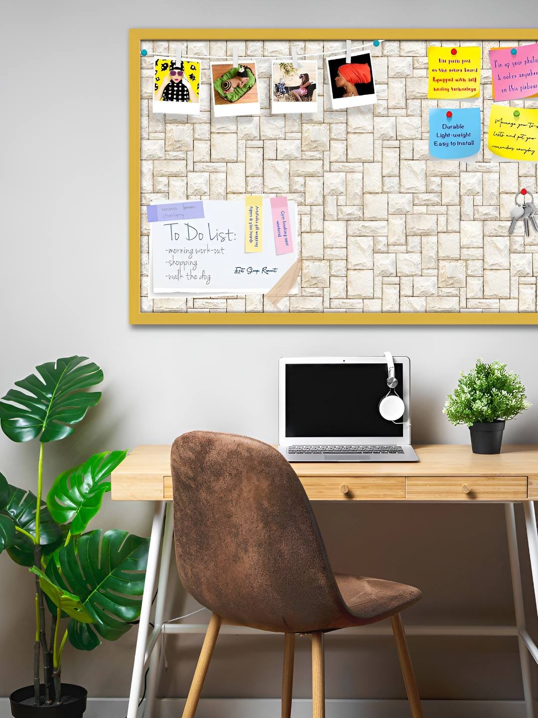 

ArtzFolio Wooden Notice Board, Multi