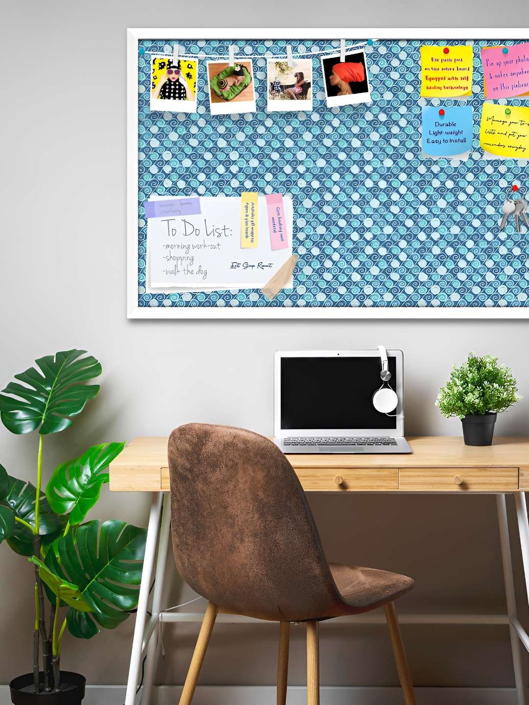 

ArtzFolio Wooden Notice Pin Board, Multi