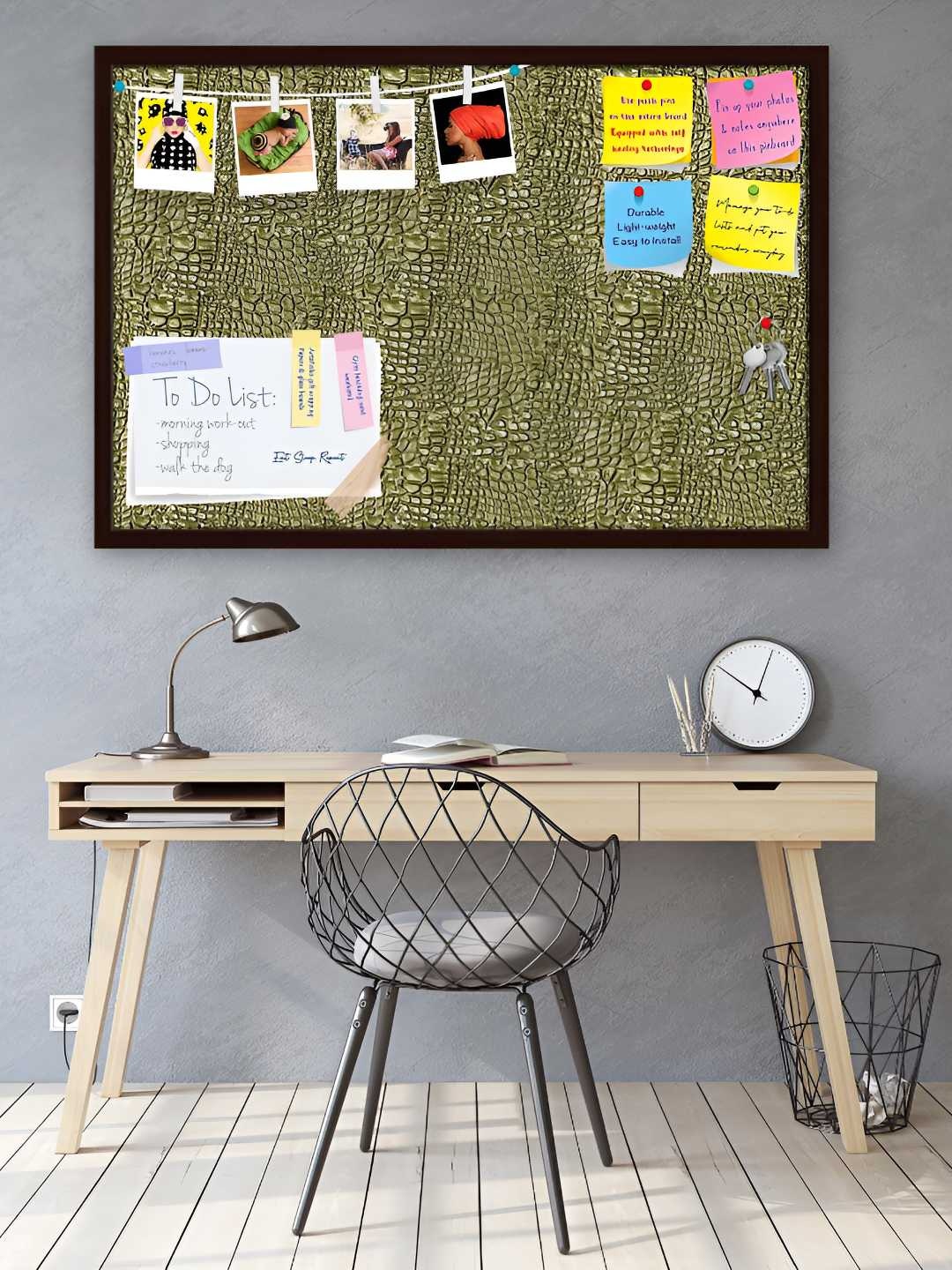 

ArtzFolio Wooden Notice Pin Board, Multi