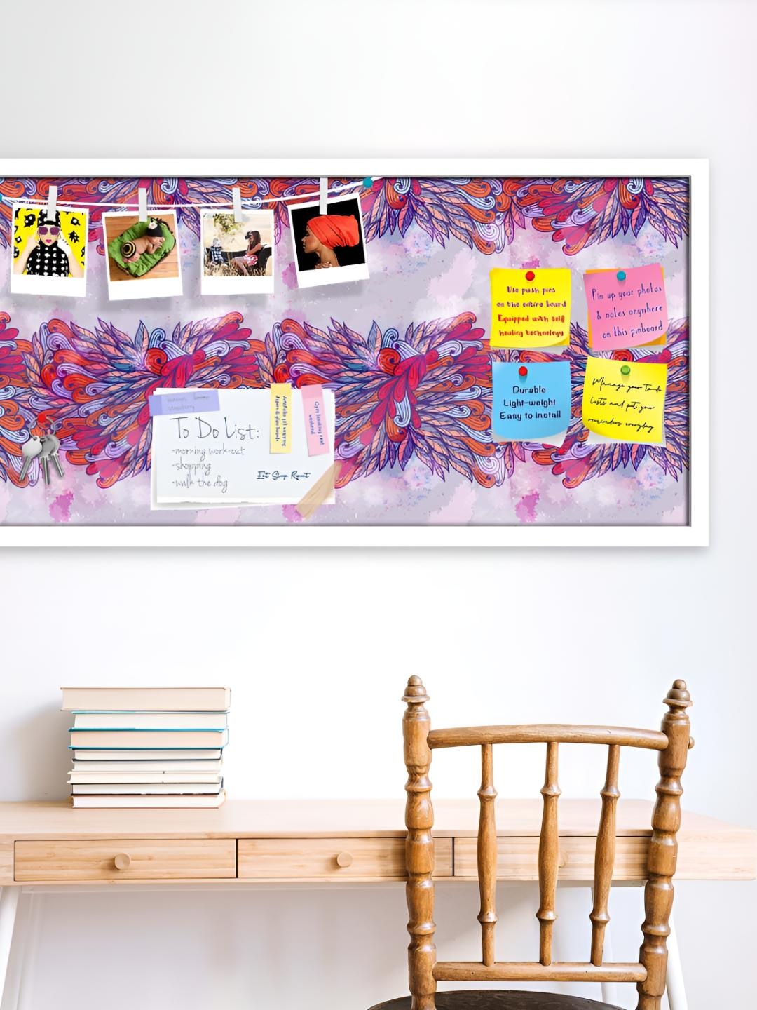 

ArtzFolio Wooden Notice Pin Board, Multi