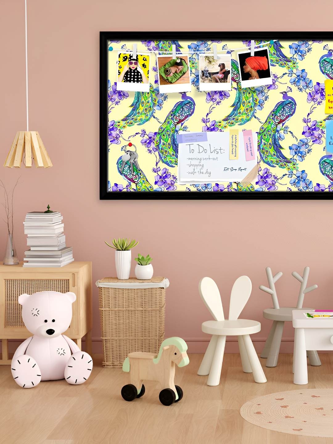 

ArtzFolio Wooden Notice Board, Multi