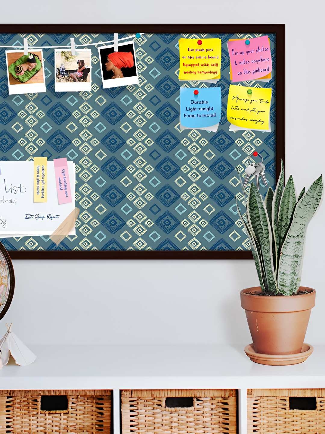 

ArtzFolio Wooden Notice Board, Multi