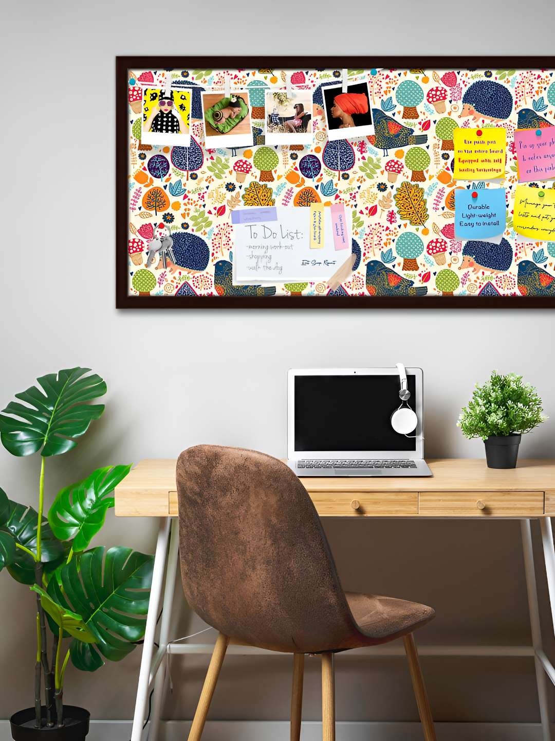 

ArtzFolio Wooden Notice Pin Board, Multi