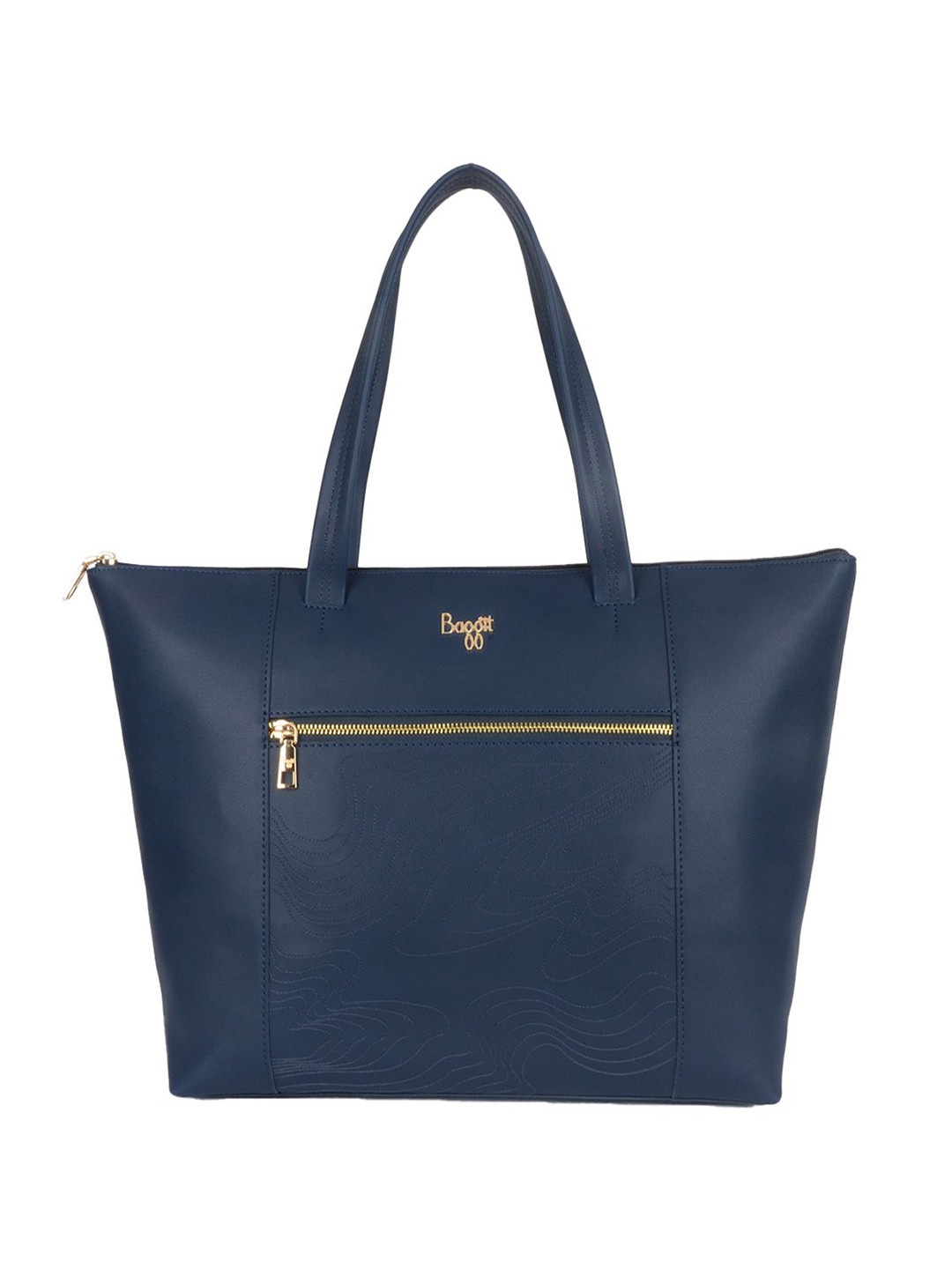 

Baggit Women PU Tote Handbags, Blue