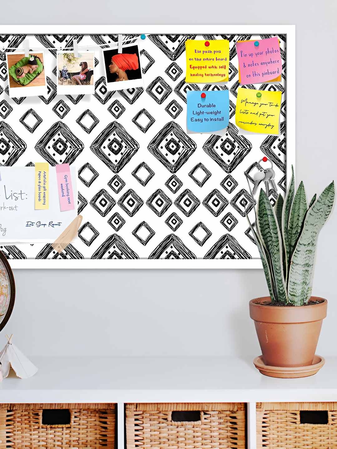 

ArtzFolio Wooden Notice Board, Multi