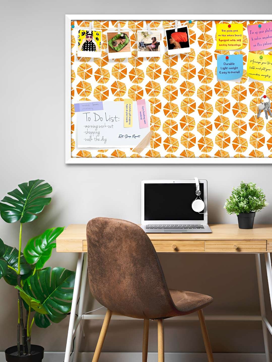 

ArtzFolio Wooden Notice Pin Board, Multi