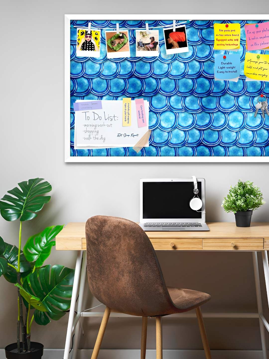 

ArtzFolio Wooden Notice Board, Multi