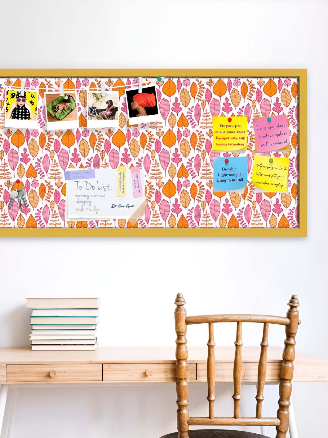 

ArtzFolio Wooden Notice Pin Board, Multi
