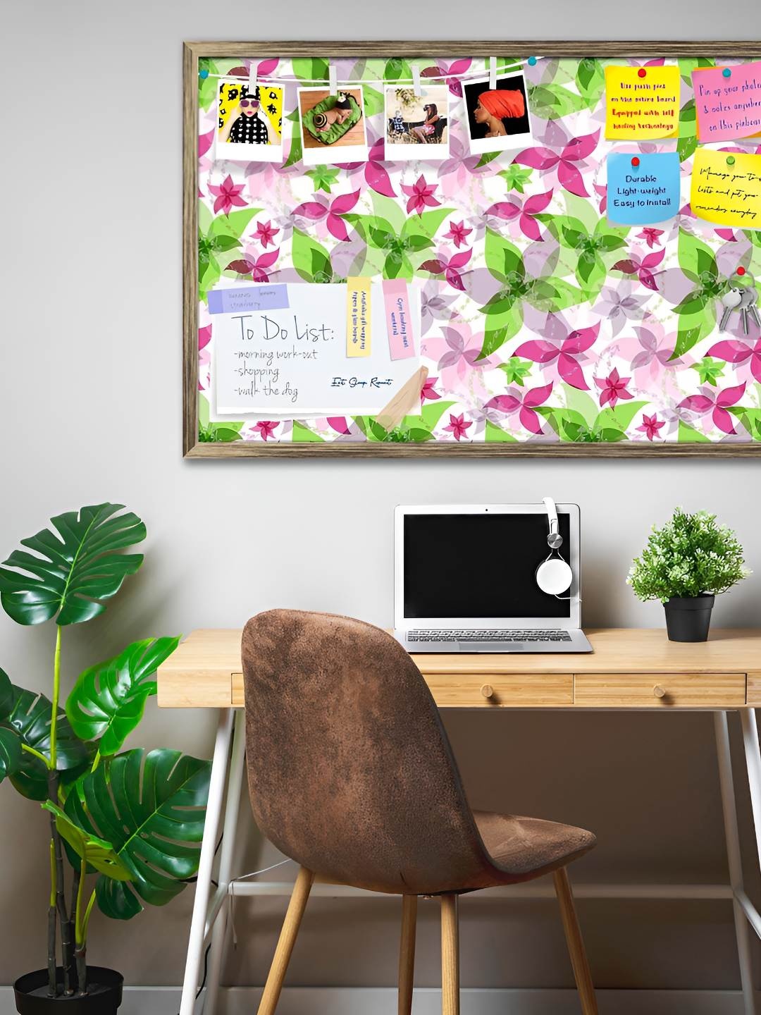 

ArtzFolio Wooden Notice Pin Board, Multi