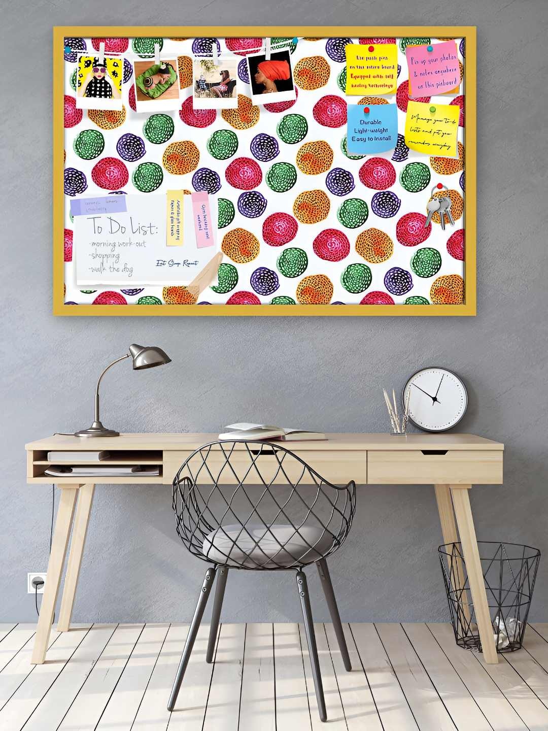 

ArtzFolio Wooden Notice Board, Multi