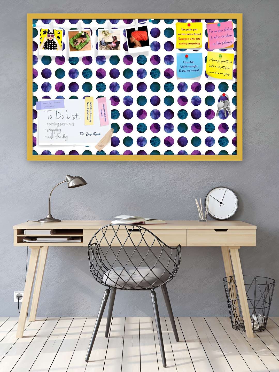 

ArtzFolio Wooden Notice Board, Multi