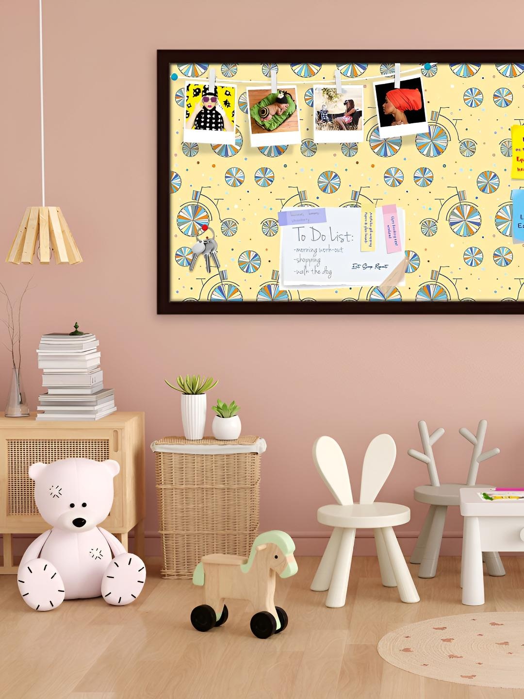

ArtzFolio Wooden Notice Pin Board, Multi