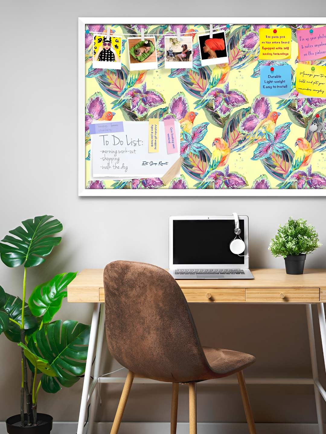 

ArtzFolio Wooden Notice Pin Board, Multi