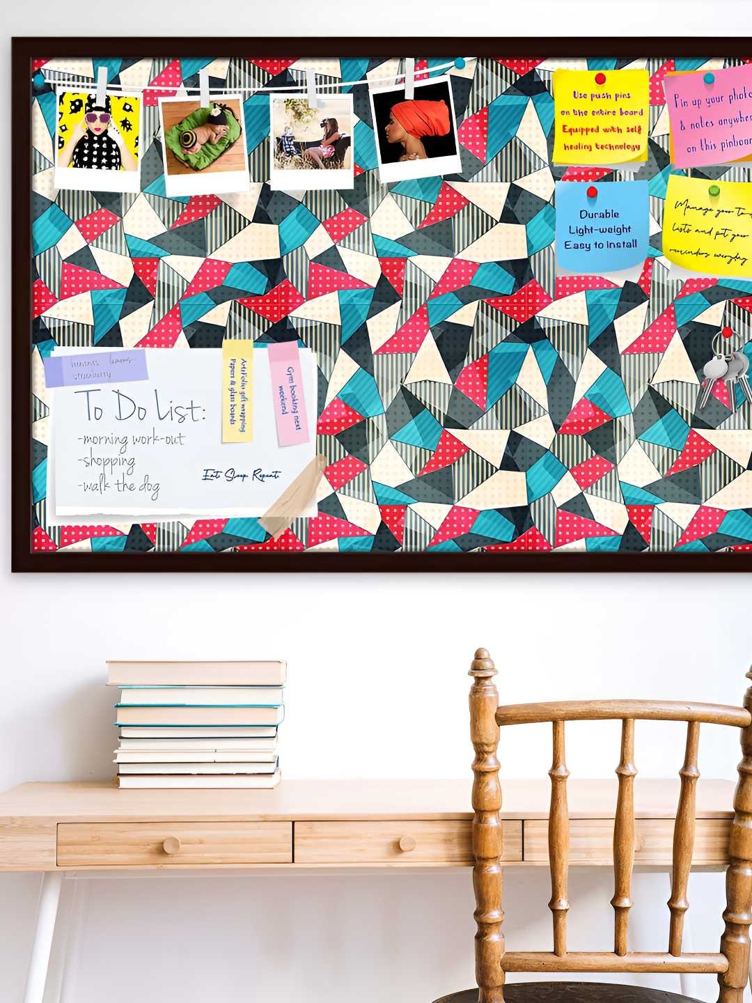 

ArtzFolio Wooden Notice Pin Board, Multi