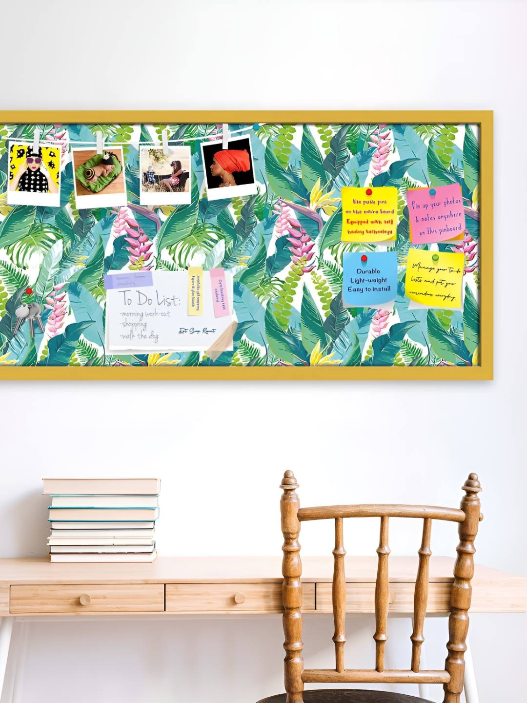 

ArtzFolio Wooden Notice Pin Board, Multi