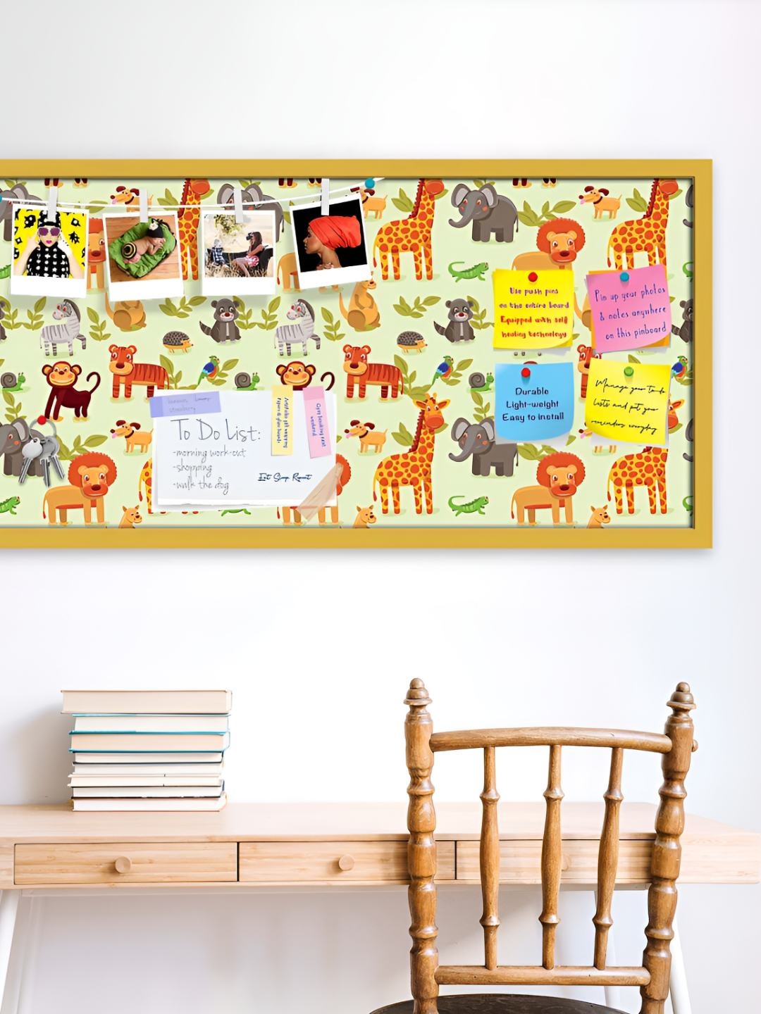 

ArtzFolio Wooden Notice Pin Board, Multi