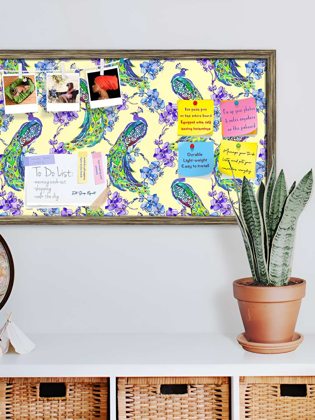 

ArtzFolio Wooden Notice Board, Multi