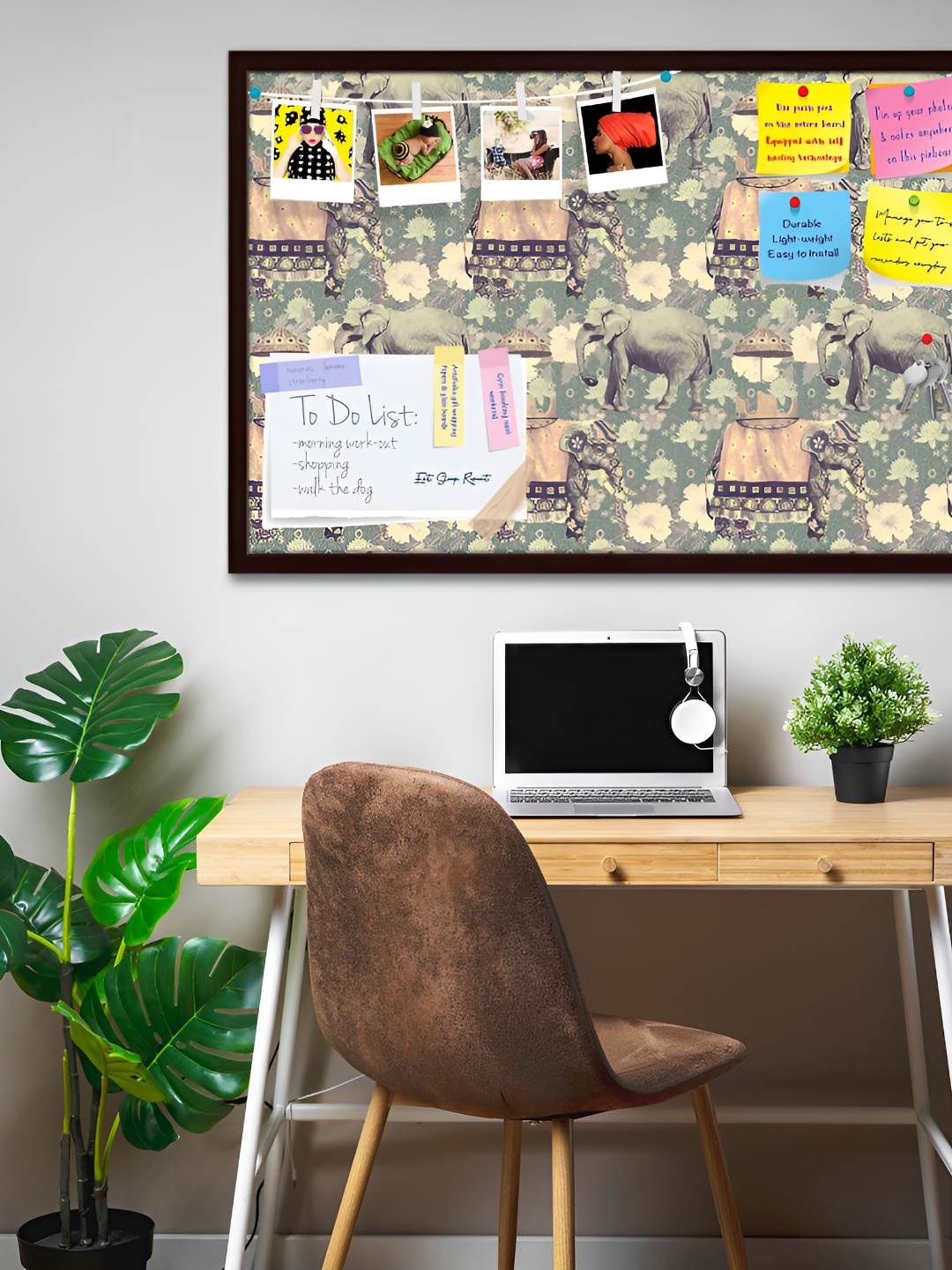 

ArtzFolio Wooden Notice Pin Board, Multi