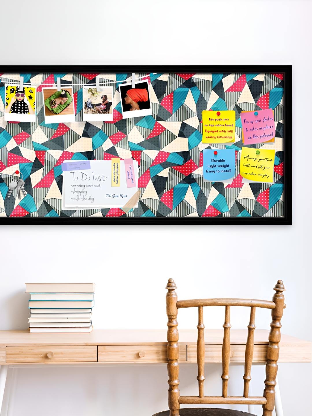 

ArtzFolio Wooden Notice Pin Board, Multi